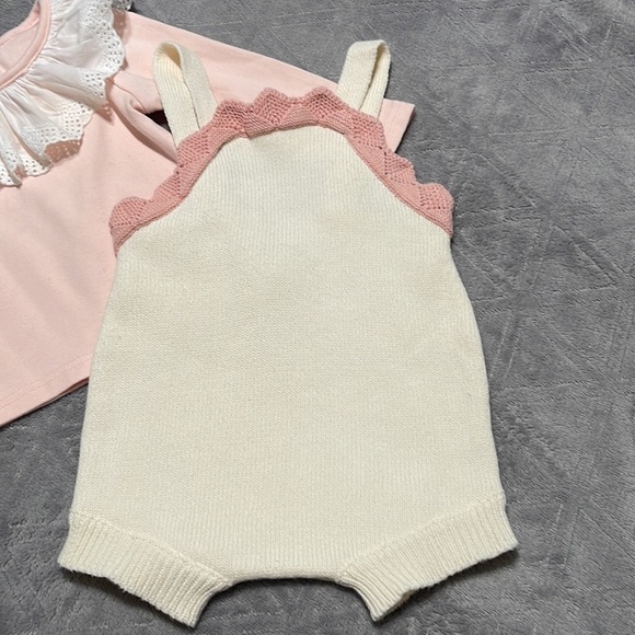 Romper and ruffled top set - Picture 7 of 7